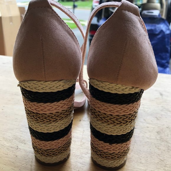 Pink Open Toed Heel - Picture 4 of 4